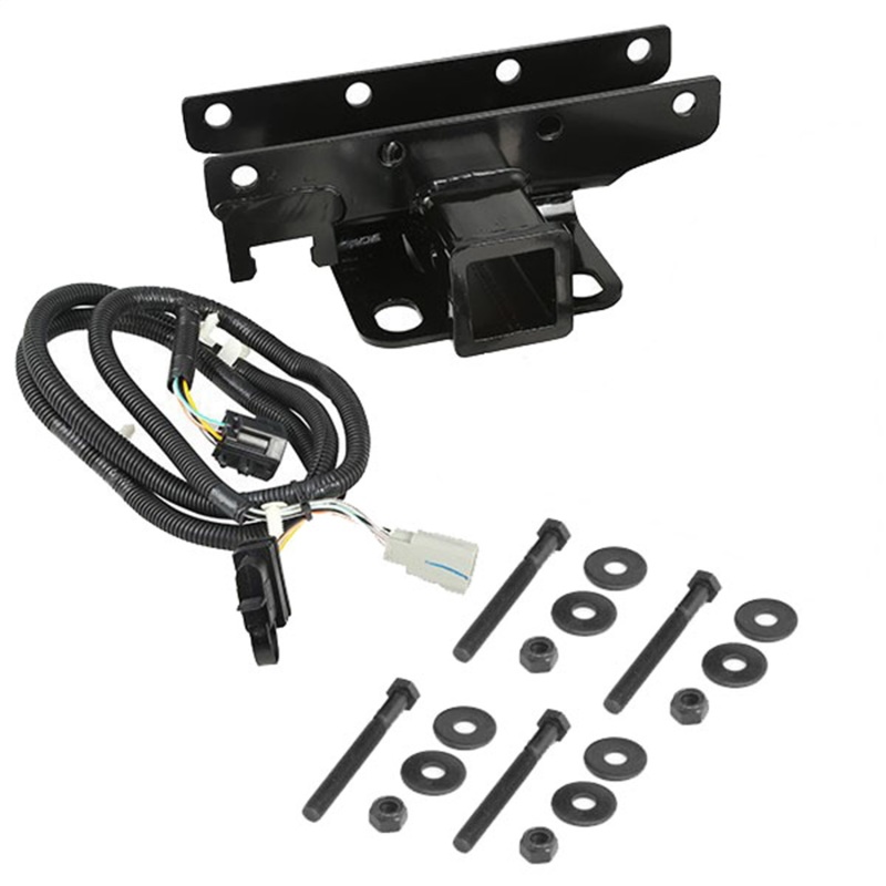 Rugged Ridge Receiver Hitch Kit w/ Wiring Harness 07-18 Jeep Wrangler JK - 11580.51