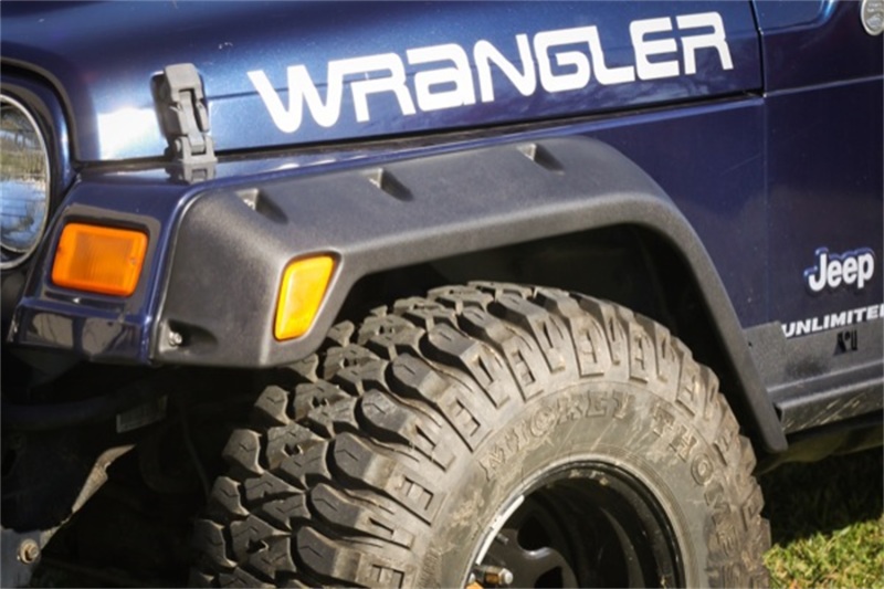 Rugged Ridge 4-Piece Fender Flare Kit 4.75-In 97-06 Jeep Wrangler - 11630.20