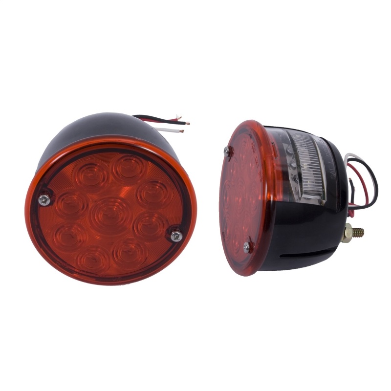 Rugged Ridge LED Tail Light Set 46-75 Willys & Jeep CJ - 12403.84