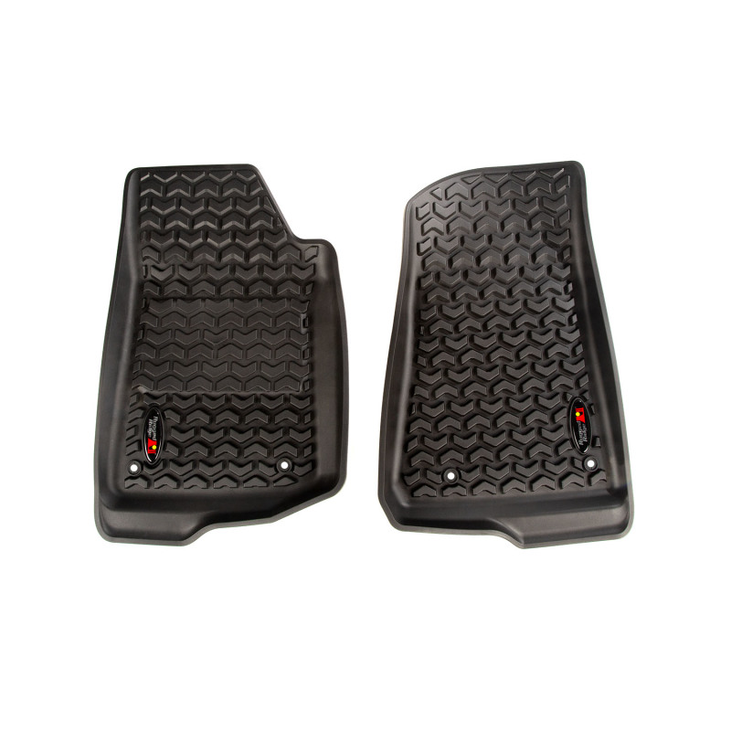 Rugged Ridge Floor Liner Front Black 2018-2020 Jeep Wrangler 2020 Gladiator JL / JT - 12920.36