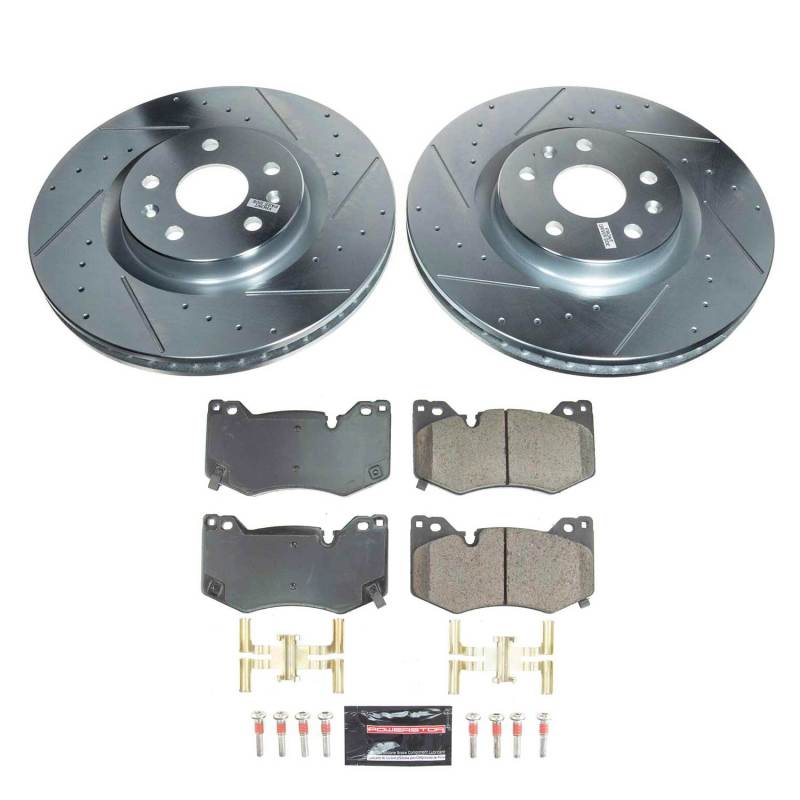 Power Stop 20-21 Chevrolet Corvette Front Z23 Evolution Brake Kit - K8529