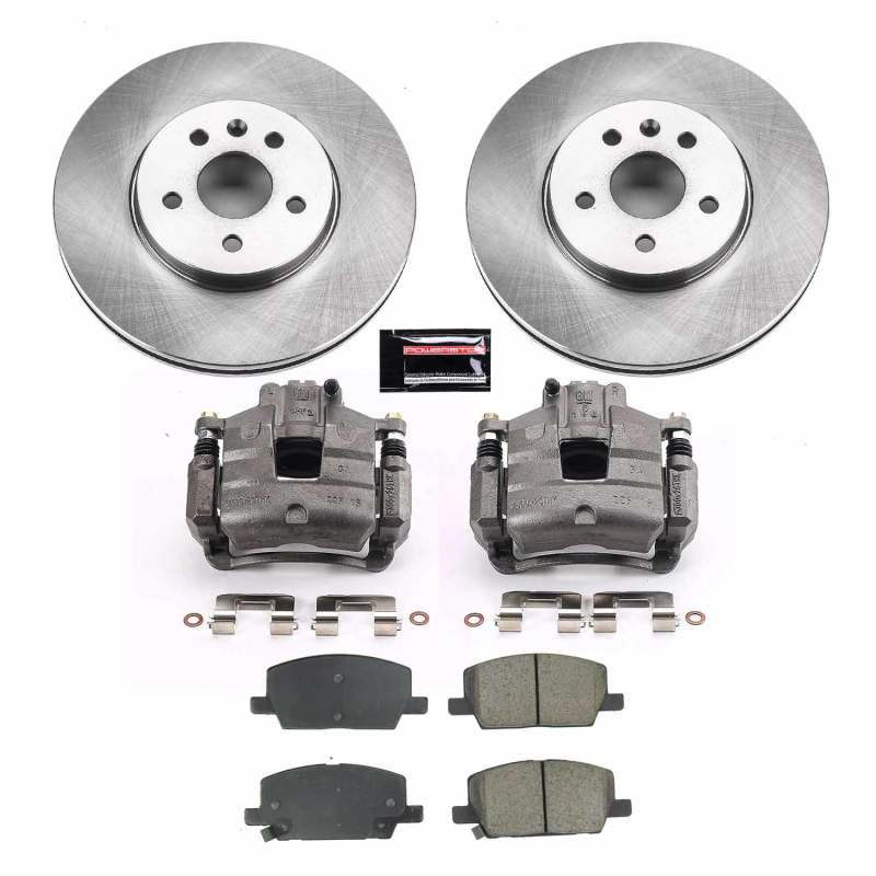 Power Stop 19-20 Chevrolet Trax Front Autospecialty Kit w/Calipers - KCOE8316