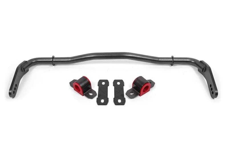 BMR 08-20 Dodge Challenger Front Sway Bar Kit - Black Hammertone - SB111H