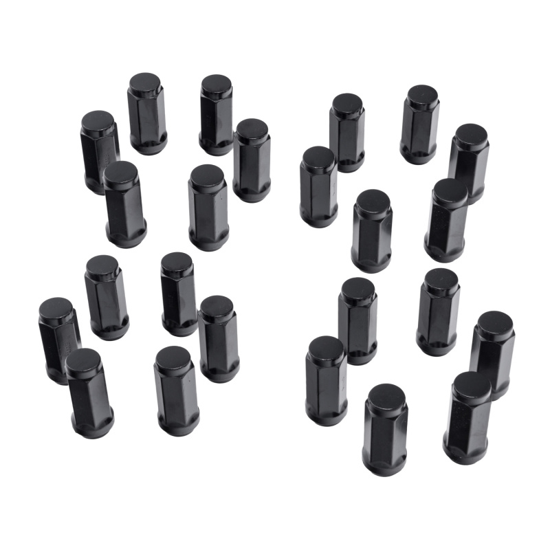 Rugged Ridge Wheel Lock Nut Set 24 Black M14-1.5 - 16715.32