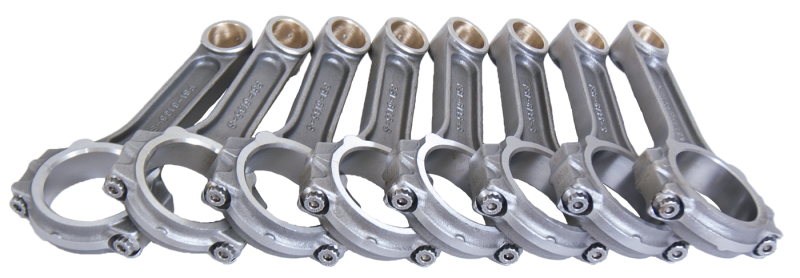 Eagle Chevrolet Big Block 4340 I-Beam Connecting Rod 6.135in w/ 7/16in ARP 8740 (Set of 8) - FSI6135