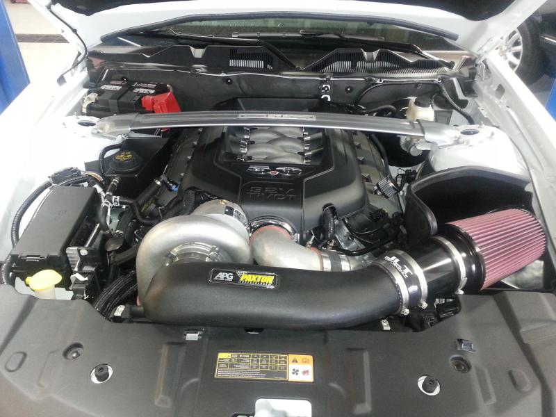 JLT 11-14 Ford Mustang GT (w/Vortech/Paxton Supercharger) Air Box Blow Through - Tune Req - JLTAB-FMGPV-11