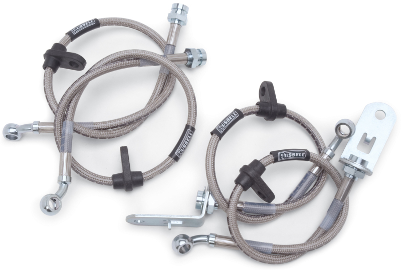 Russell Performance 96-00 Honda Civic LX/ EX (with large front rotor) Brake Line Kit - 684620