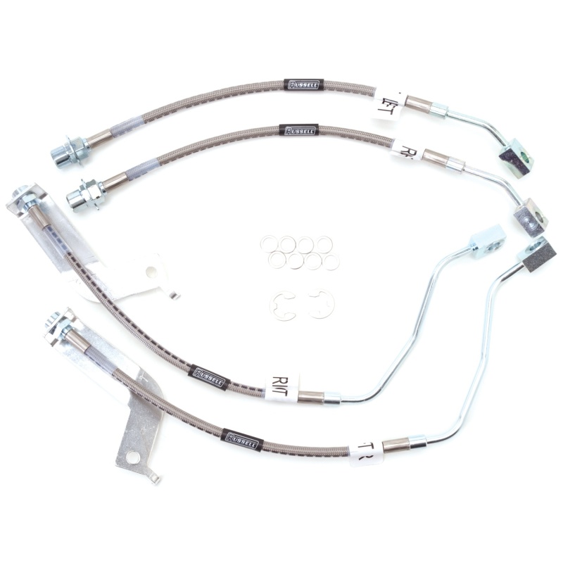 Russell Performance 99-04 Ford Mustang with Traction Control (Except Cobra) Brake Line Kit - 693210