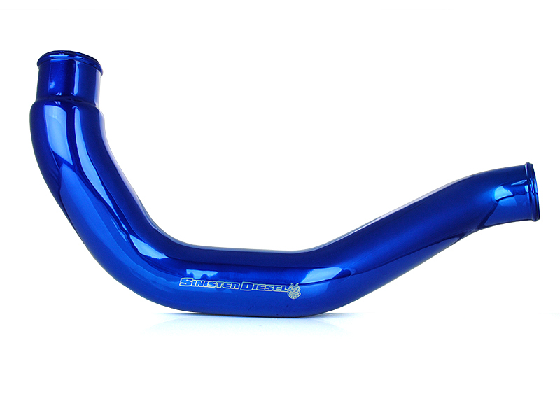 Sinister Diesel 03-07 Ford 6.0L Powerstroke Hot Side Charge Pipe - SD-INTRPIPE-6.0-HOT