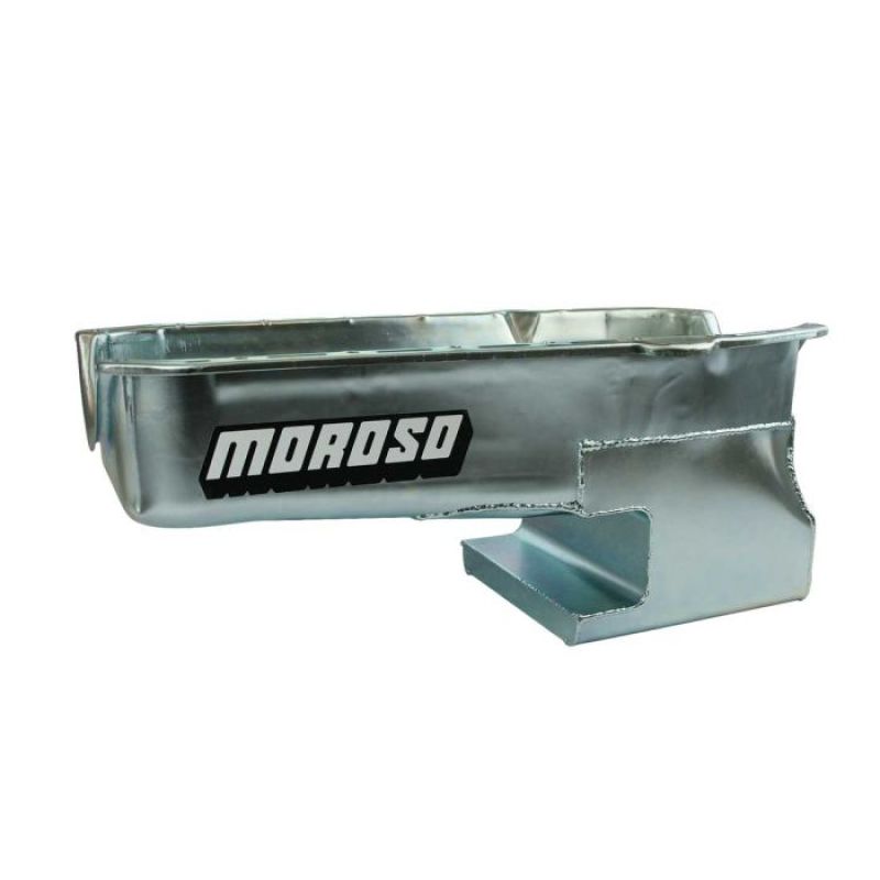 Moroso 80-85 SBC w/Passengers Side Dip Stick Dart SHP Chevy II Oil Pan - 20213