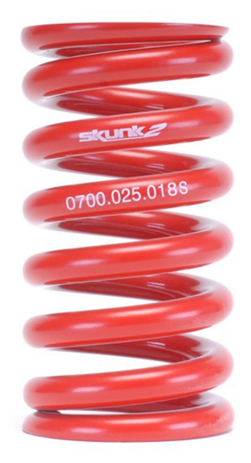 Skunk2 Universal Race Spring (Straight) - 7 in.L - 2.5 in.ID - 18kg/mm (0700.250.018S) - 521-99-1040