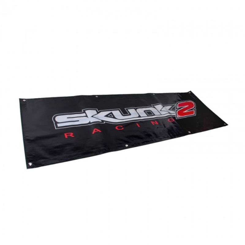 Skunk2 5 FT. Vinyl Shop Banner (Black) - 836-99-1443