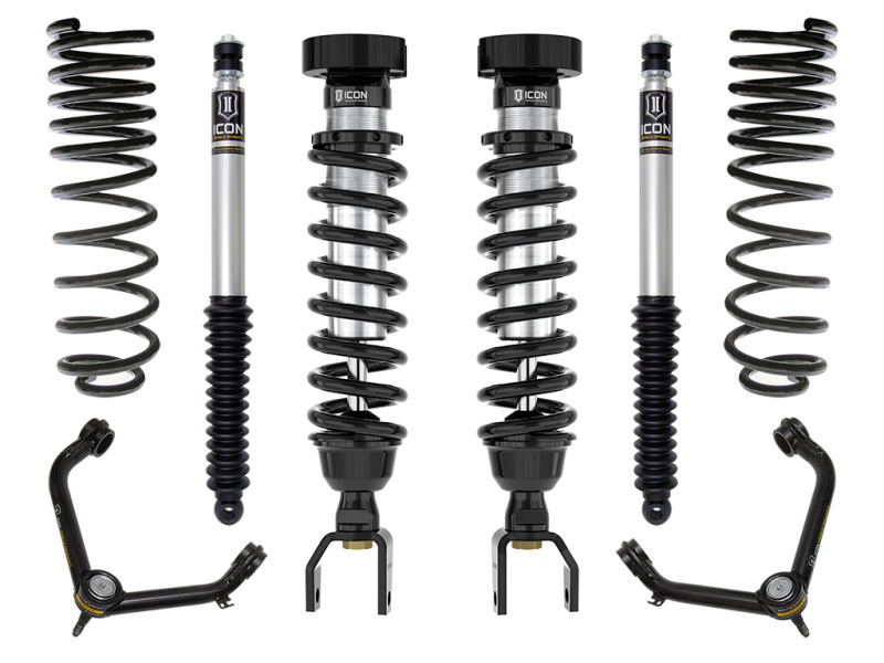 ICON 2019+ Ram 1500 2-3in. Stage 2 Suspension System w/ Tubular Upper Control Arms - K213112T