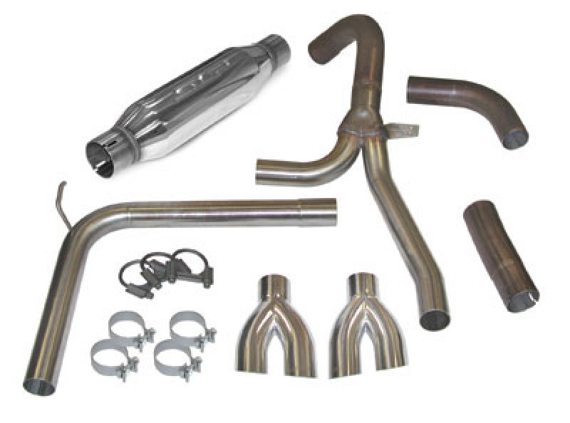 SLP 1998-2002 Chevrolet Camaro LS1 LoudMouth Cat-Back Exhaust System w/ 3.5in Dual Tips - 31042