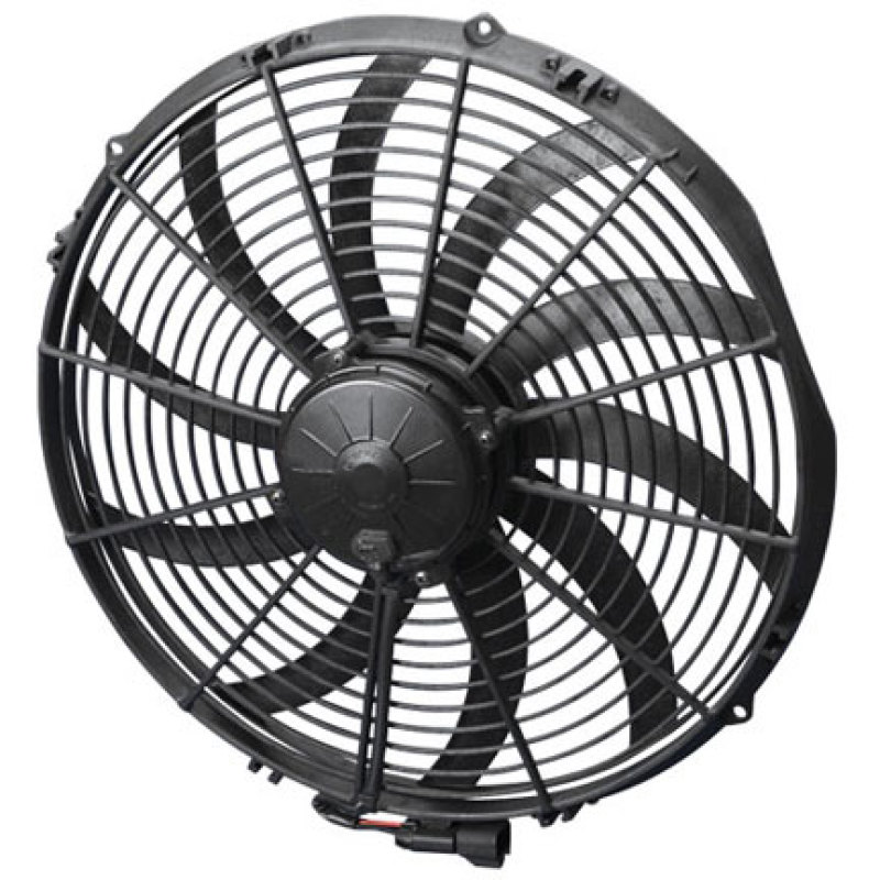 SPAL 2467 CFM 16in High Performance Race Fan - Pull / Curved (VA18-AP70/LLF-59A) - 30102113