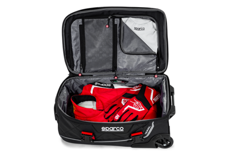 Sparco Bag Travel BLK/RED - 016438NRRS