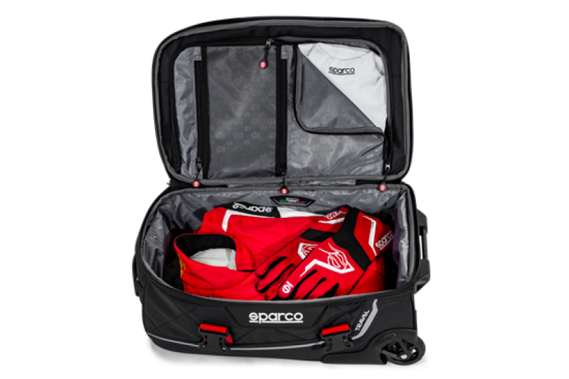 Sparco Bag Tavel BLK/SIL - 016438NRSI