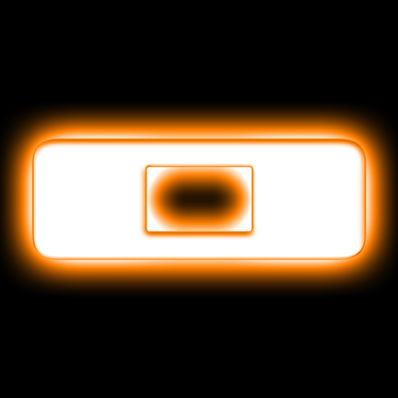 ORACLE Lighting Universal Illuminated LED Letter Badges - Matte White Surface Finish - O - 3140-O-005