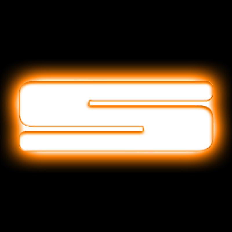 ORACLE Lighting Universal Illuminated LED Letter Badges - Matte White Surface Finish - S - 3140-S-005