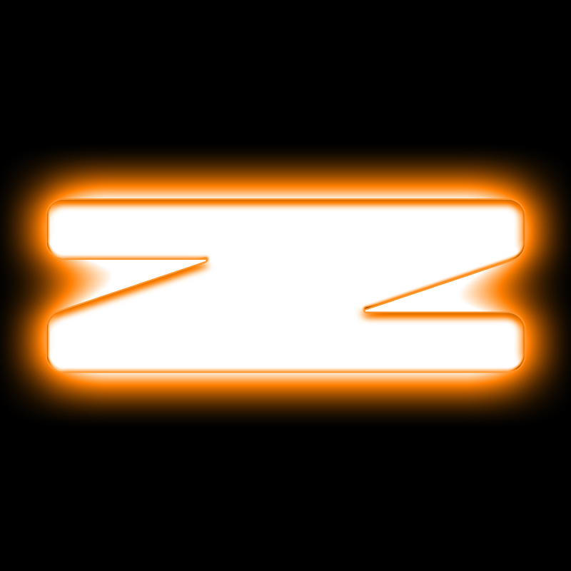 ORACLE Lighting Universal Illuminated LED Letter Badges - Matte White Surface Finish - Z - 3140-Z-005