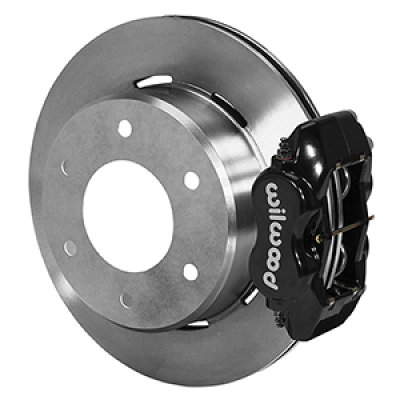 Wilwood 63-87 C10/C15 Dynalite FDLI Black Calipers 12.19in x .81in Rotors 6-Lug Rear Disc Brake Kit - 140-16712