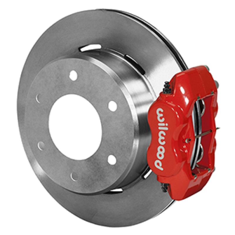 Wilwood 63-87 C10/C15 Dynalite FDLI Red Calipers 12.19in x .81in Rotors 6-Lug Rear Disc Brake Kit - 140-16712-R