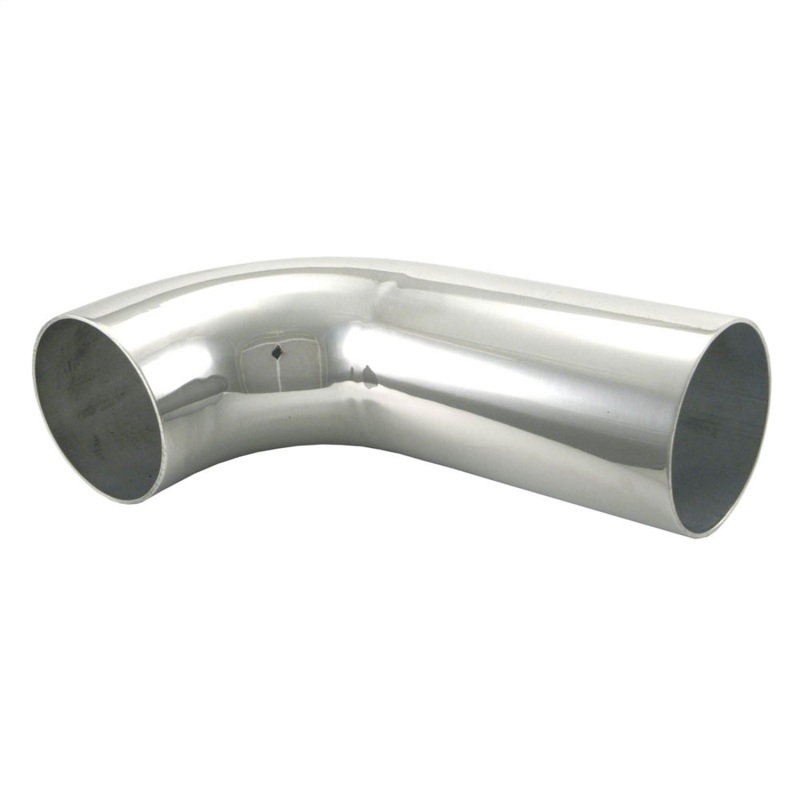 Spectre Universal Tube Elbow 3-1/2in. OD / 90 Degree Mandrel w/6in. Leg - Aluminum - 95990