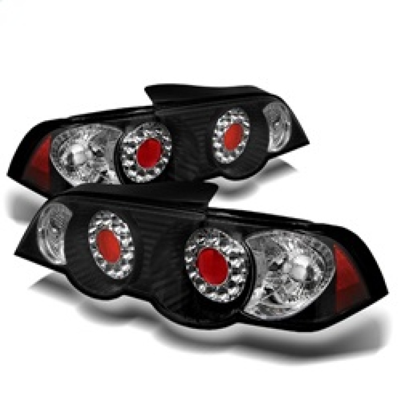 Spyder Acura RSX 02-04 LED Tail Lights Black ALT-YD-ARSX02-LED-BK - 5000361