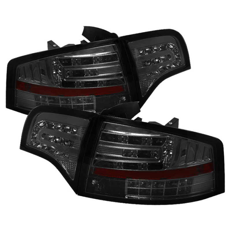 Spyder Audi A4 4Dr 06-08 LED Tail Lights Smoke ALT-YD-AA406-G2-LED-SM - 5029317