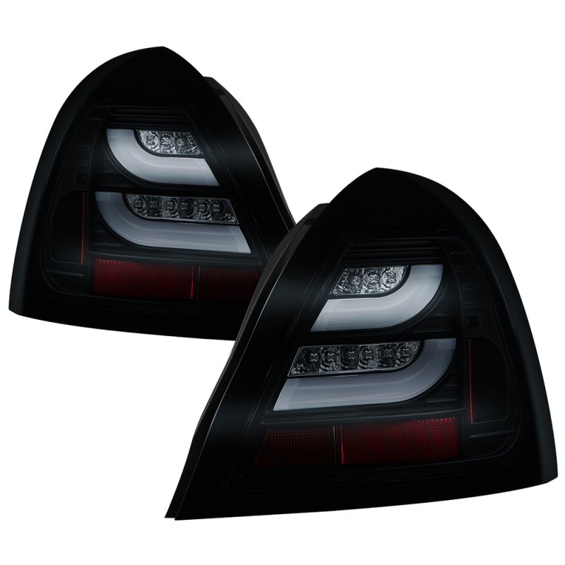 Spyder 04-08 Pontiac Grand Prix Light Bar LED Tail Light - Black Smoke (ALT-YD-PGP04-LED-BSM) - 5084385