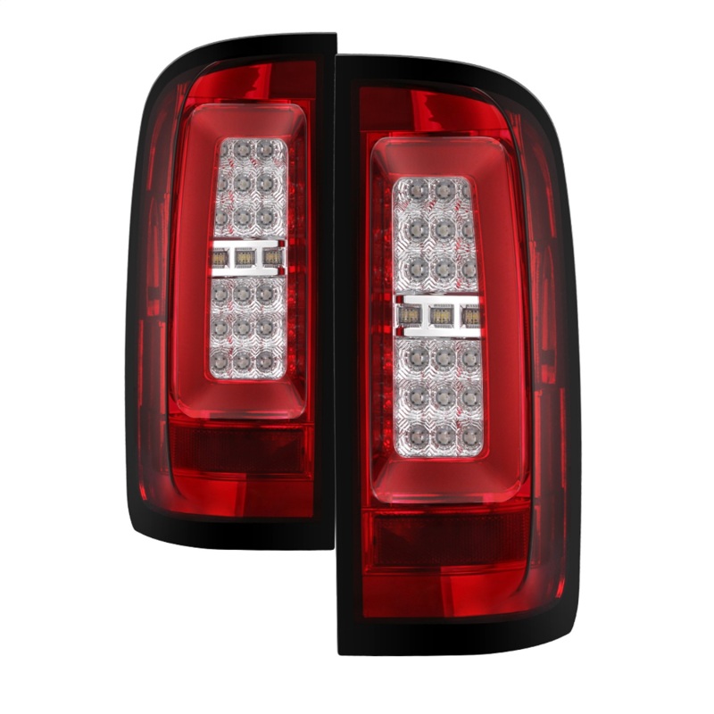 Spyder Chevy Colorado 2015-2017 Light Bar LED Tail Lights - Red Clear ALT-YD-CCO15-LED-RC - 5085269