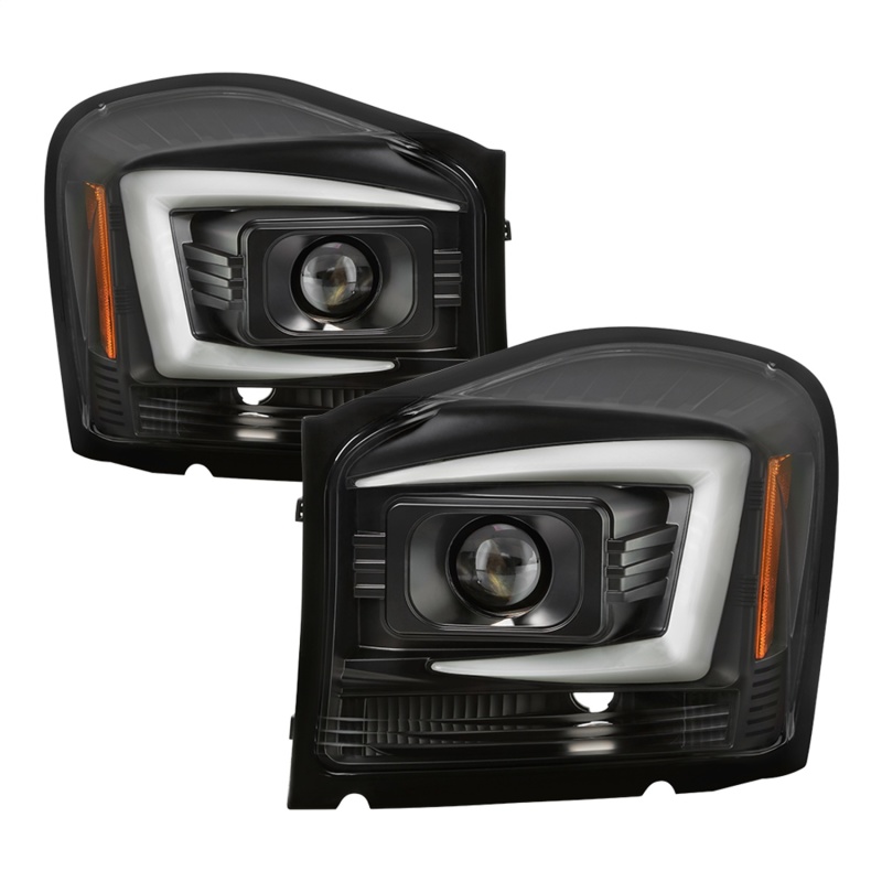 Spyder 04-06 Dodge Durango Projector Headlights - Black PRO-YD-DDU04-LB-BK - 5086600