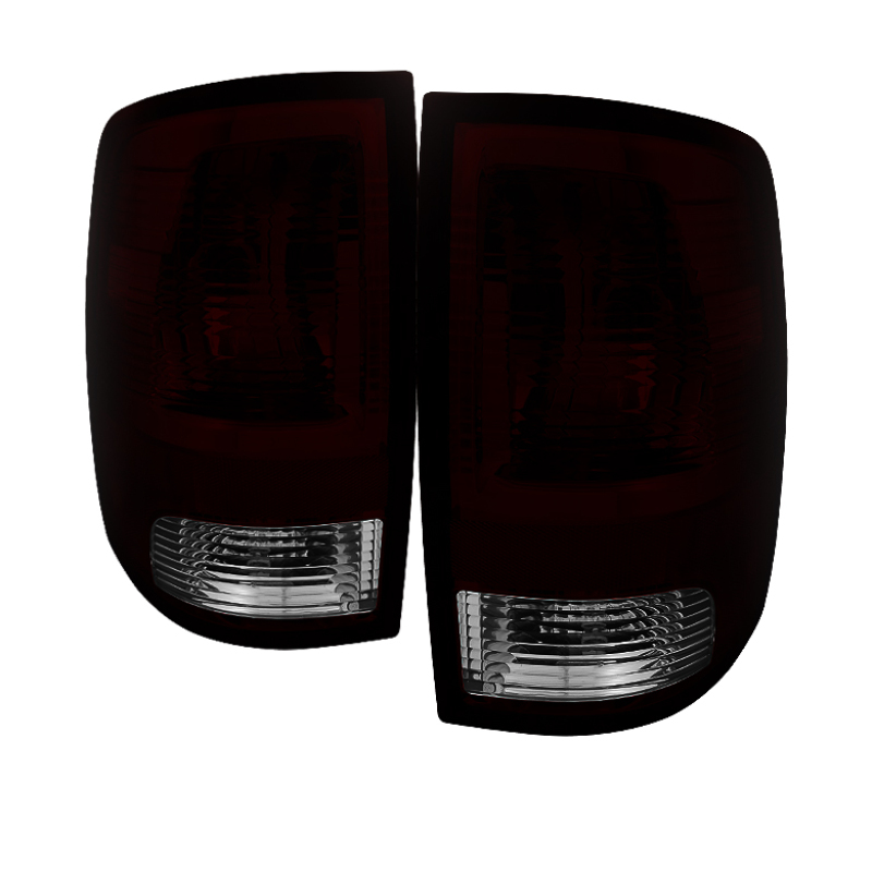 Xtune Dodge Ram 1500 09-15 OEM Style Tail Lights Dark Red ALT-JH-DR09-OE-RSM - 9033186