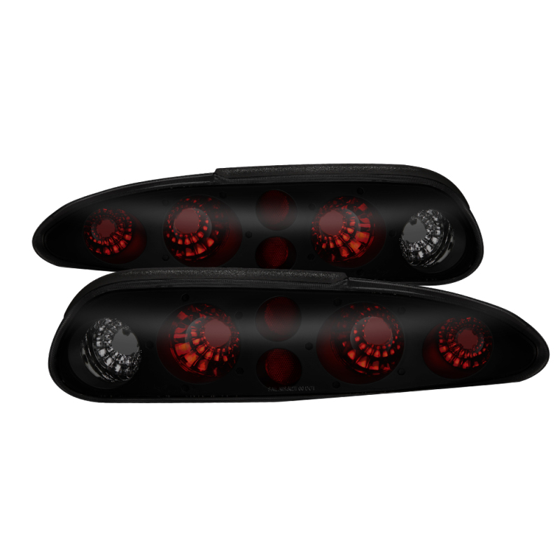 xTune Chevy Camaro 93-02 Euro Style Tail Lights - Black Smoked ALT-JH-CCAM98-BSM - 9036507