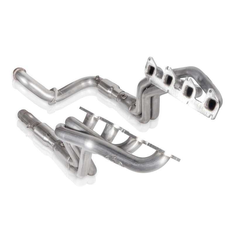Stainless Works 11-18 Ford F-250/F-350 6.2L Headers 1-7/8in Primaries 3in Collectors High Flow Cats - FT211HCAT