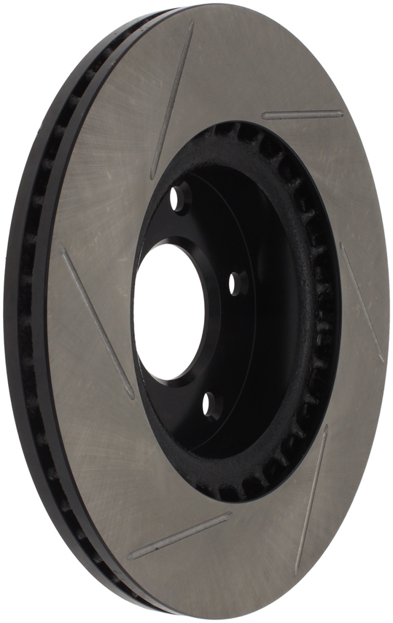 StopTech Power Slot 03-05 350Z / 03-04 G35 / 03-05 G35X SportStop Slotted Front Left Rotor - 126.42074SL