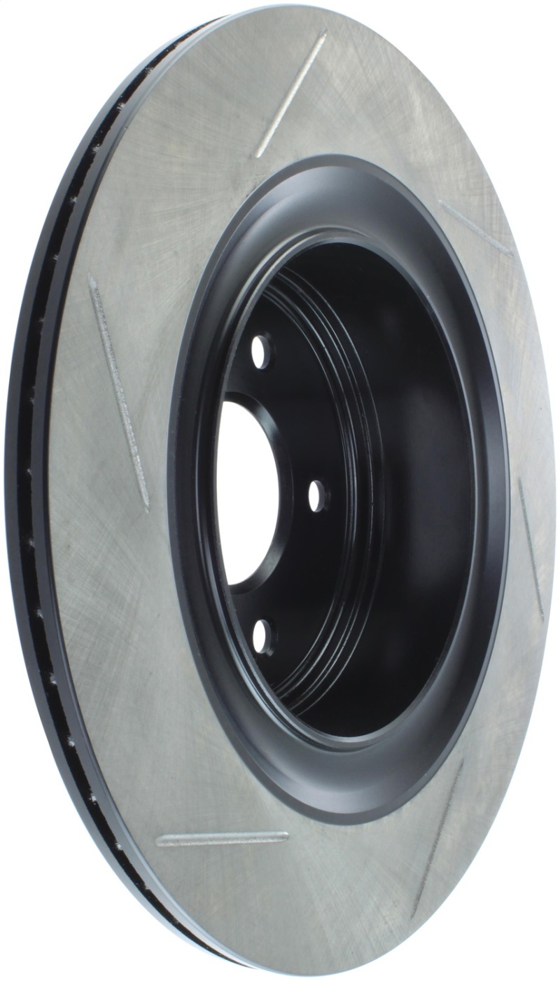 StopTech Power Slot 07-08 Infiniti G35 2WD Sport Sedan / 08-09 G37 SportStop Slotted Rear Left Roto - 126.42093SL