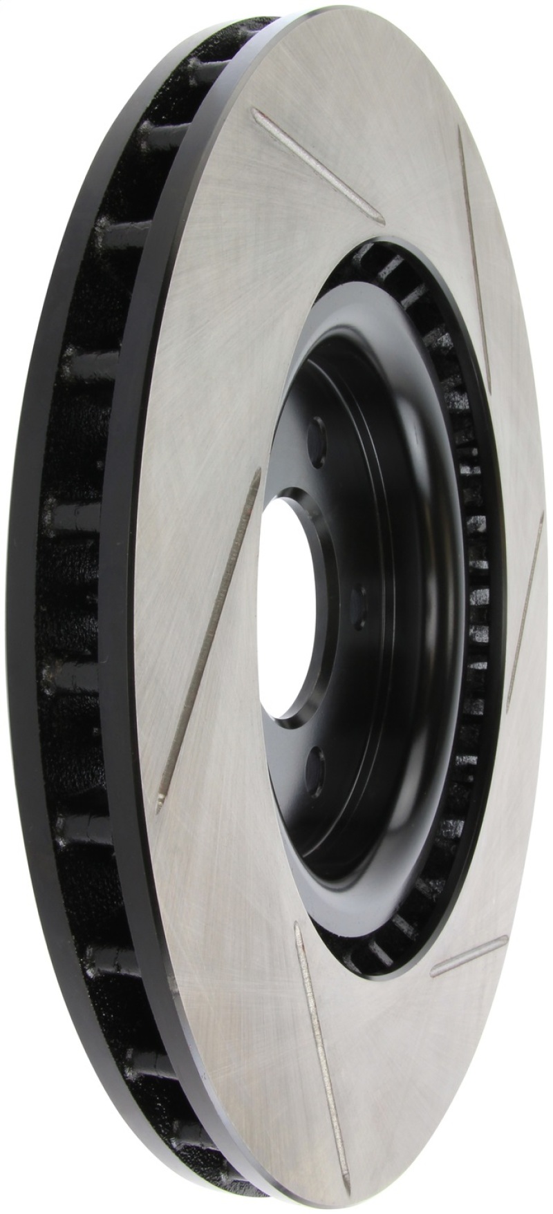 StopTech Power Slot 07-10 Ford Mustang Shelby Front Right Slotted Rotor - 126.61089SR