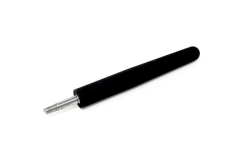 Torque Solution Ford/Dodge/Plymouth/Chrysler Premium Short Billet Radio Antenna - TS-BA-BLACK-P