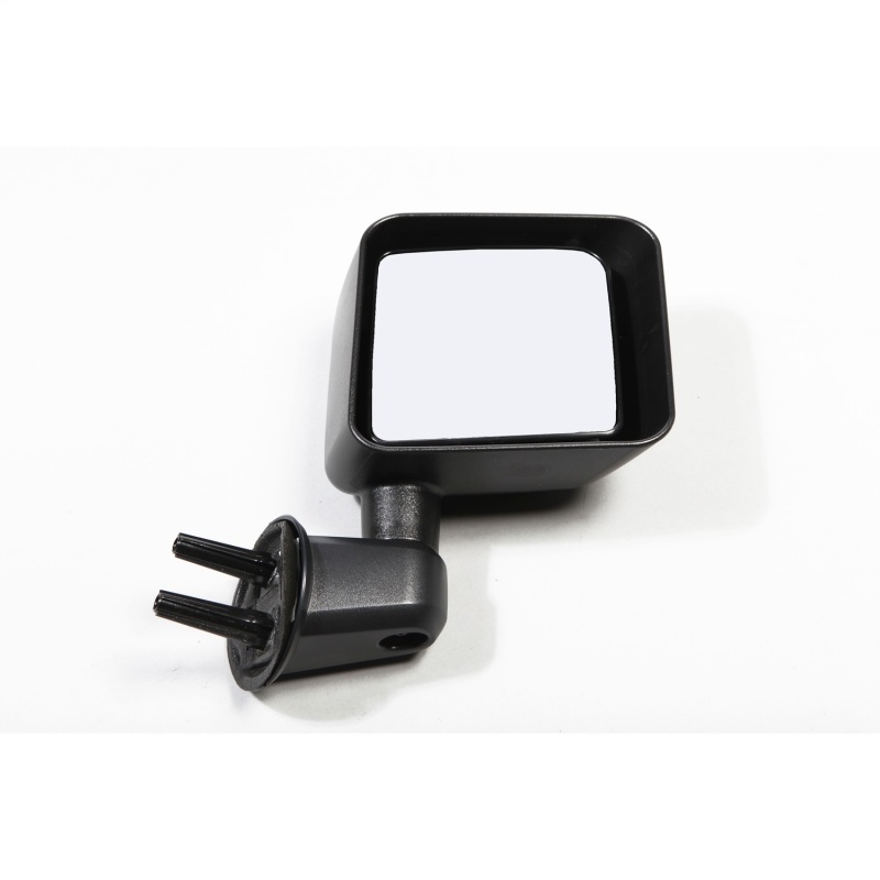 Omix Door Mirror Black RH- 07-18 Jeep Wrangler JK - 11002.12