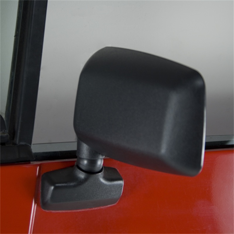 Omix Door Mirror Black Left- 87-95 Wrangler YJ - 11002.17