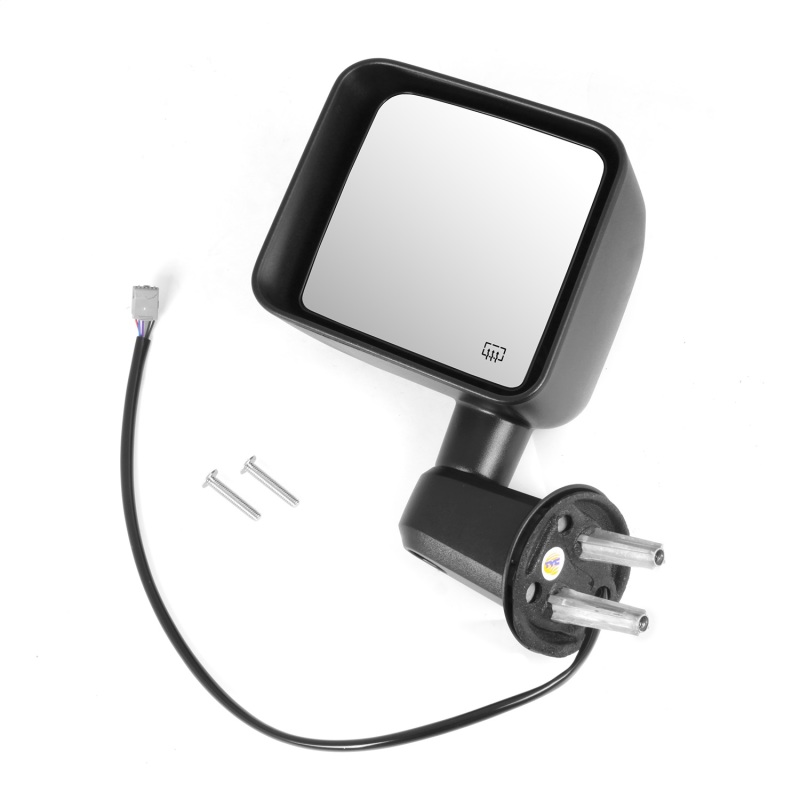 Omix Heated Power Mirror Left Black- 11-13 Wrangler - 11002.25