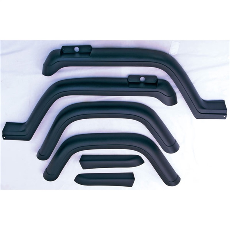 Omix 6-Piece Fender Flare Kit- 87-95 Wrangler YJ - 11602.01