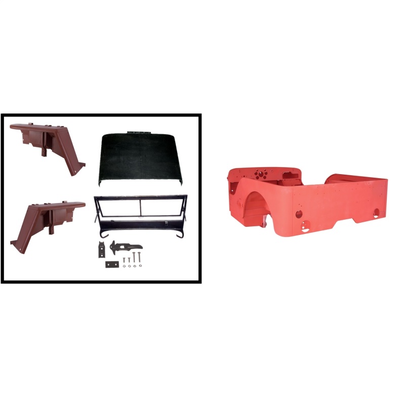 Omix Steel Body Kit- 41-45 Ford GPW - 12001.04