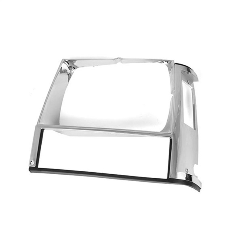 Omix LH Chrome Headlight Bezel 84-01 Cherokee (XJ) - 12419.11