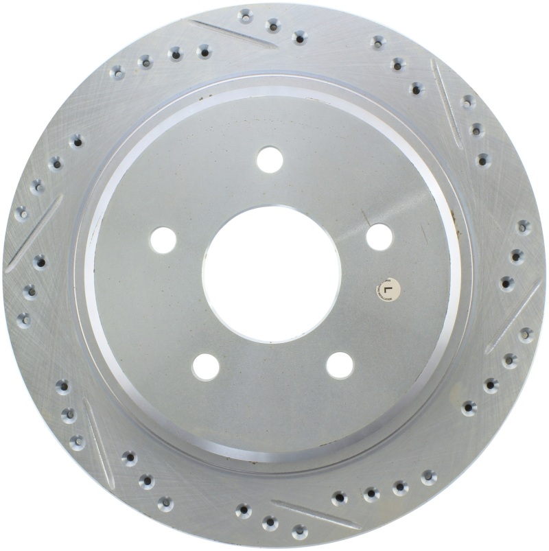 StopTech Select Sport Drilled & Slotted Rotor - Front Right - 227.62061L