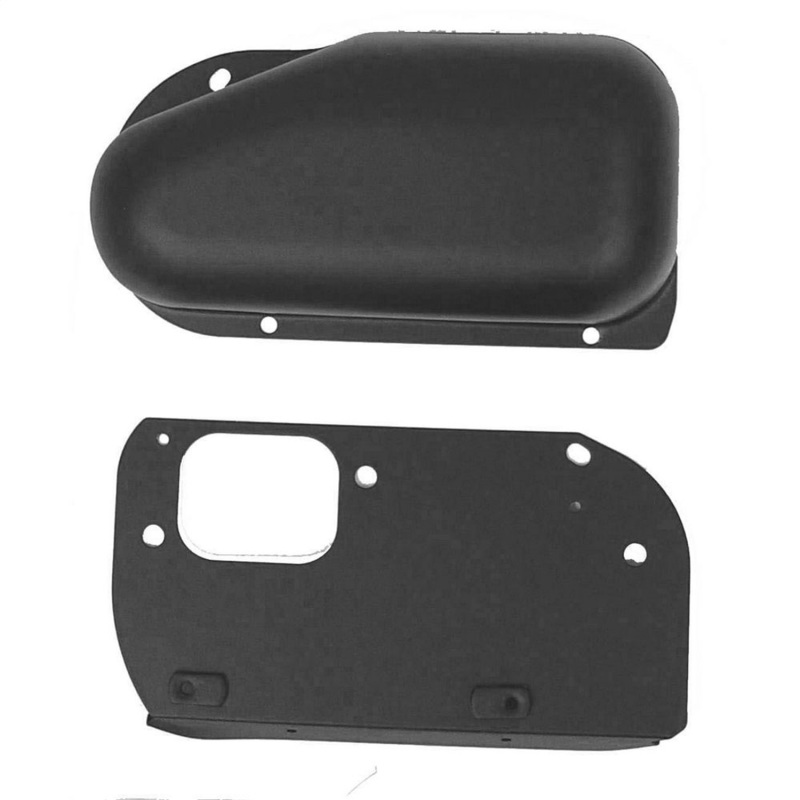 Omix Windshield Wiper Motor Cover Blk 76-86 CJ Models - 19135.01