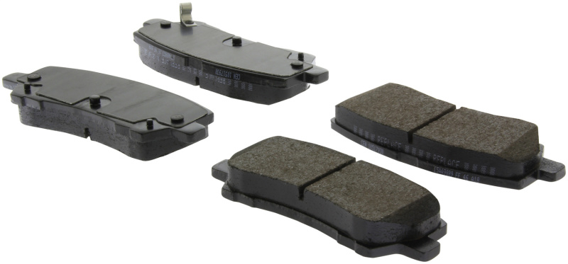 StopTech 15-18 Ford Mustang Rear Street Brake Pads w/Shims & Hardware - 308.17930