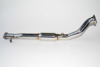 Invidia 09+ EVO 10 One piece Downpipe and High Flow Cat Pipe - HS09MEXDPC