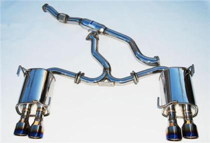 Invidia 11+ STI/WRX Sedan Only 76mm Q300 Titanium Tip Cat-back Exhaust - HS11STIG3T